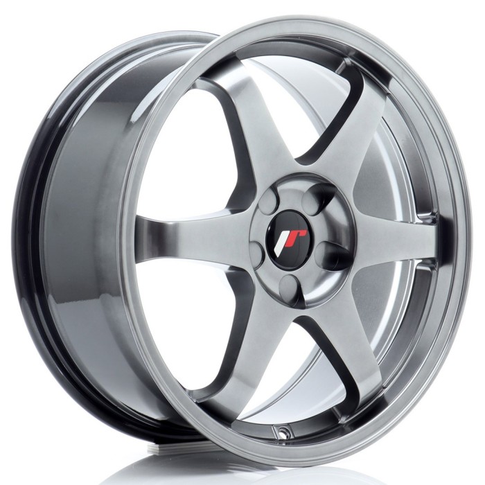 JR Wheels JR3 18x8 ET20-45 5H BLANK Hyper Black (1)