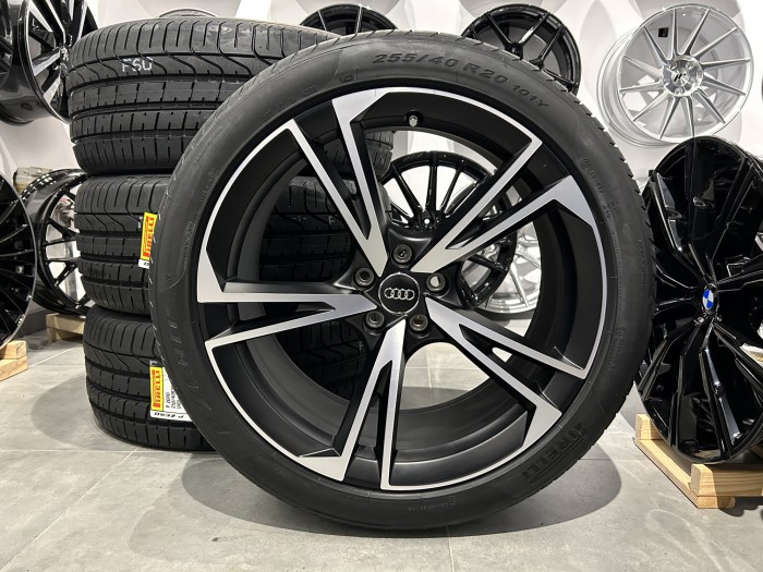 Oryginalne koła letnie 20 5x112 Audi A6 C8 A7 4K Pirelli