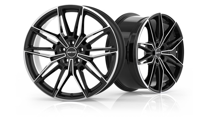 GMP SPECTER 9.5X20 5X112 ET40/66.6 CZARNY/POLER (2)