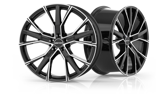 GMP GUNNER 10X21 5X112 ET19/66.5 CZARNY/POLER (2)