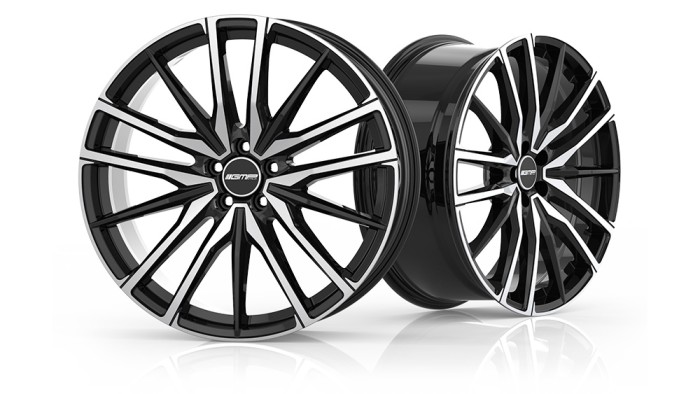 GMP SPARTA 9.5X21 5X112 ET37/66.6 CZARNY/POLER