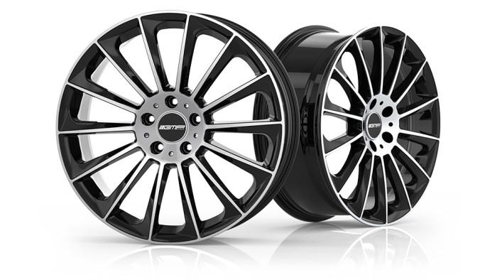 GMP STELLAR 10X21 5X112 ET27/66.6 CZARNY/POLER (3)