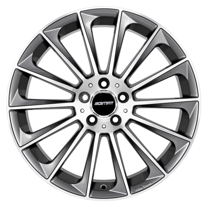 GMP STELLAR 9.5X20 5X112 ET50/66.6 SZARY/POLER (2)