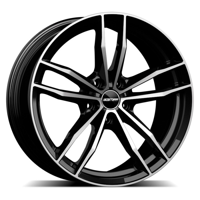 GMP SWAN 7.5X17 5X108 ET38/63.4 CZARNY/POLER