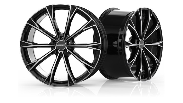 GMP TOTALE 8.5X21 5X112 ET25/66.6 CZARNY/POLER (2)