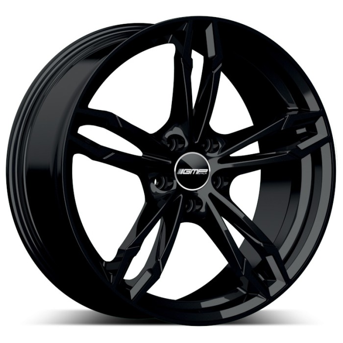 GMP DEA 8X18 5X112 ET30/66.6 CZARNY