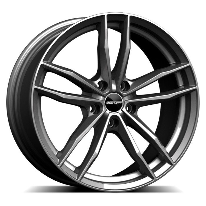 GMP SWAN 8X19 5X112 ET30/66.6 SZARY (1)
