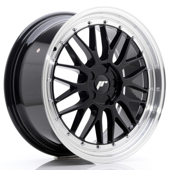 JR Wheels JR23 19x8,5 ET45 5x112 Gloss Black w/Machined Lip