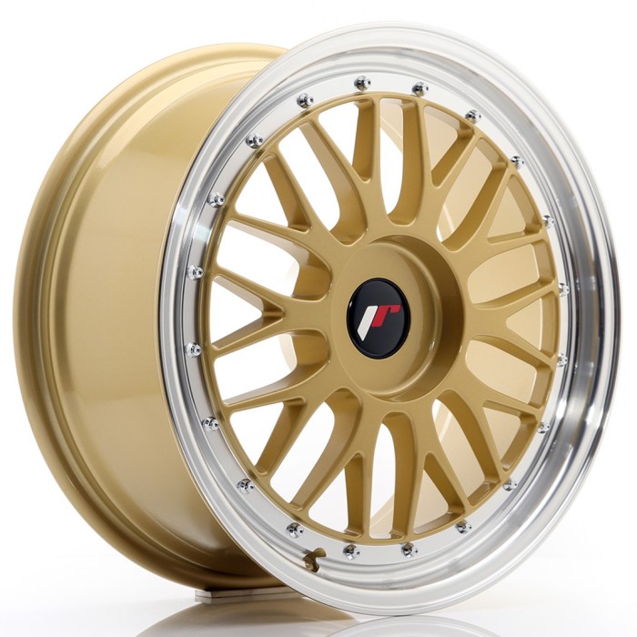 JR Wheels JR23 18x9,5 ET20-48 5H BLANK Gold w/Machined Lip