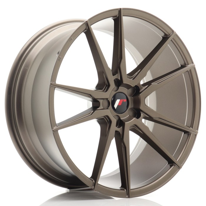 JR Wheels JR21 19x8 ET20-40 5H BLANK Matt Bronze