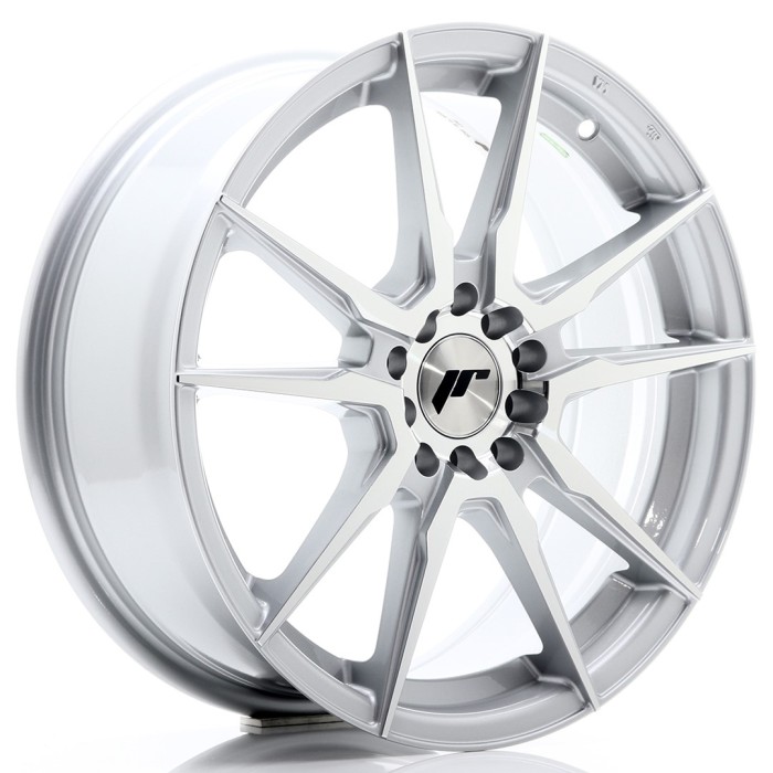 JR Wheels JR21 17x8 ET35 4x100/114 Silver Machined