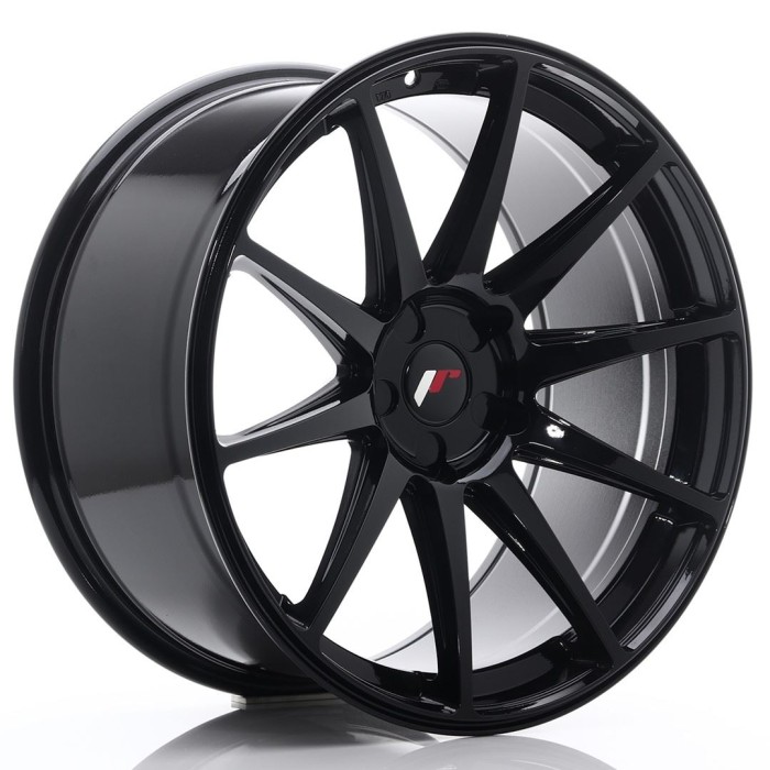 JR Wheels JR11 20x10 ET20-40 5H BLANK Gloss Black (1)