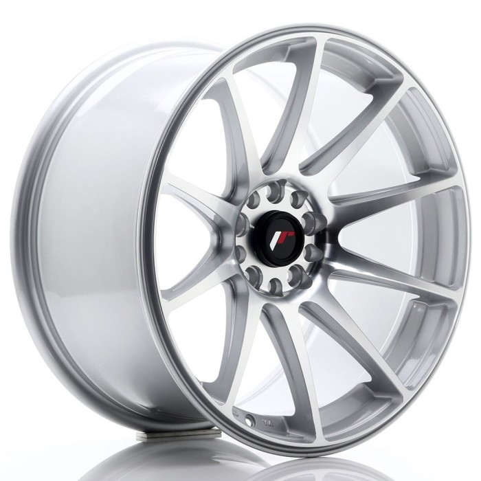 JR Wheels JR11 18x9,5 ET30 5x112/114 Silver Machined (1)