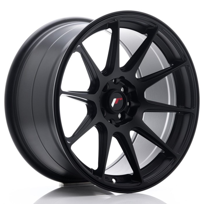 JR Wheels JR11 17x7 ET35 4x98/108 Matt Black