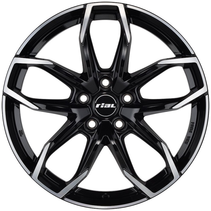 RIAL LUCCA 7.5X17 5X108 ET52.5/63.4 CZARNY/POLER