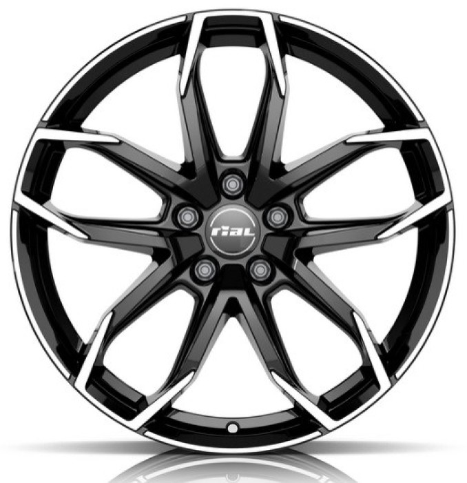 RIAL LUCCA 8X18 5X110 ET33/65.1 CZARNY/POLER (1)