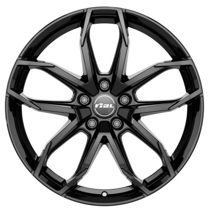 RIAL LUCCA 7.5X17 5X114.3 ET37/70.1 CZARNY