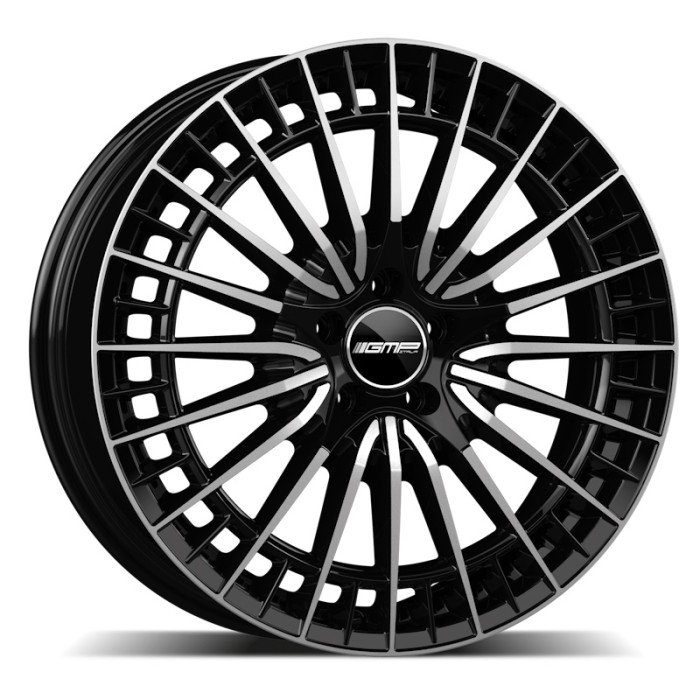 GMP QSTAR 9X19 5X112 ET40/66.6 CZARNY/POLER