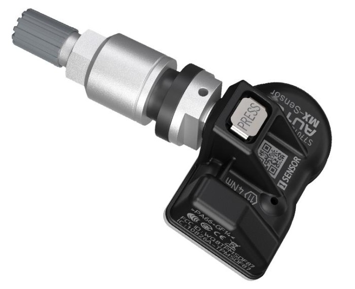 TPMS Autel 1-Sensor 315MHz + 433MHz Zawór metalowy Silver