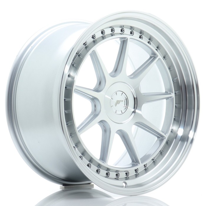 JR Wheels JR47 19x10 ET15-40 5H BLANK Silver Machined Face