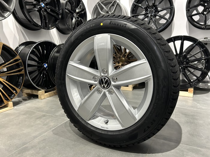 Oryginalne koła zimowe 17 5x112 VW Passat T-ROC Skoda Superb