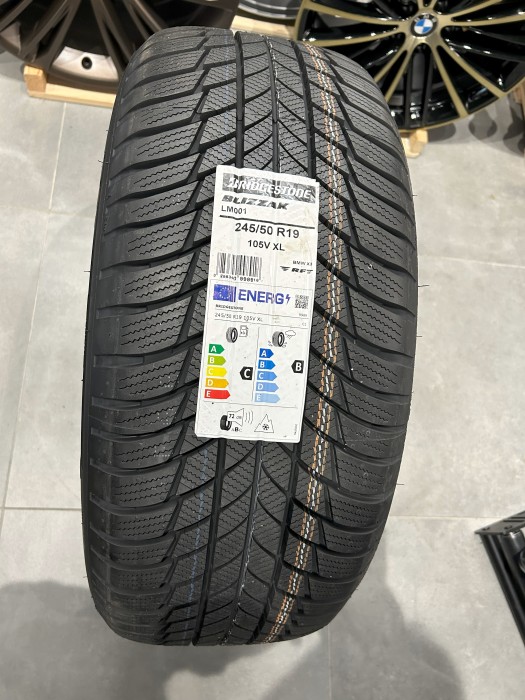 Oryginalne koła zimowe BMW 19 5x112 G01 X3 G02 X4 Bridgestone (4)