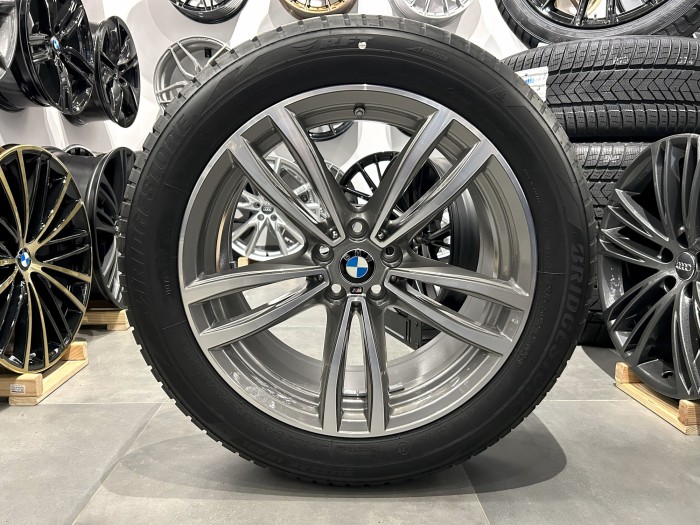 Oryginalne koła zimowe BMW 19 5x112 G01 X3 G02 X4 Bridgestone