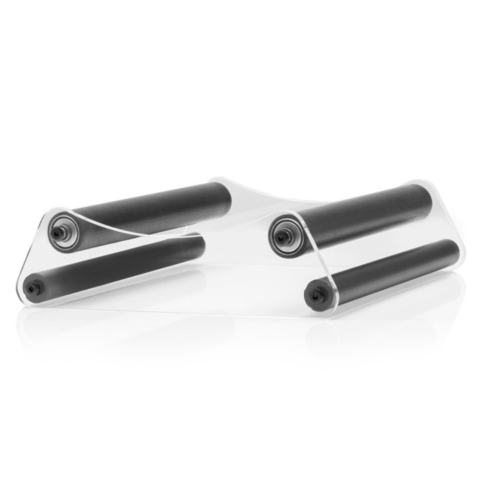 Acrylic Rolling Wheel Stand (1)