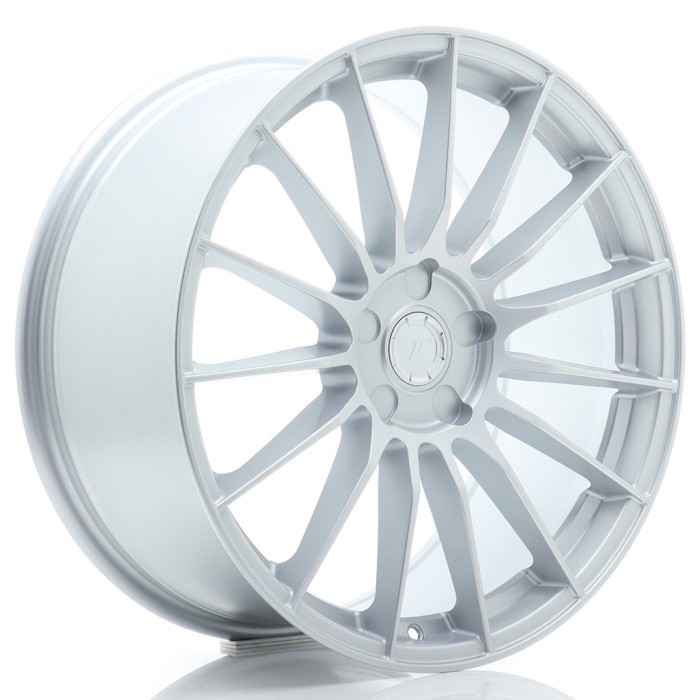 JR Wheels SL05 19x8 ET20-40 5H BLANK Matt Silver (1)