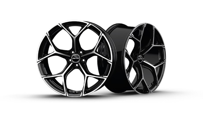 GMP ULTRIVITY 8X18 5X112 ET30/66.5 CZARNY/POLER (4)