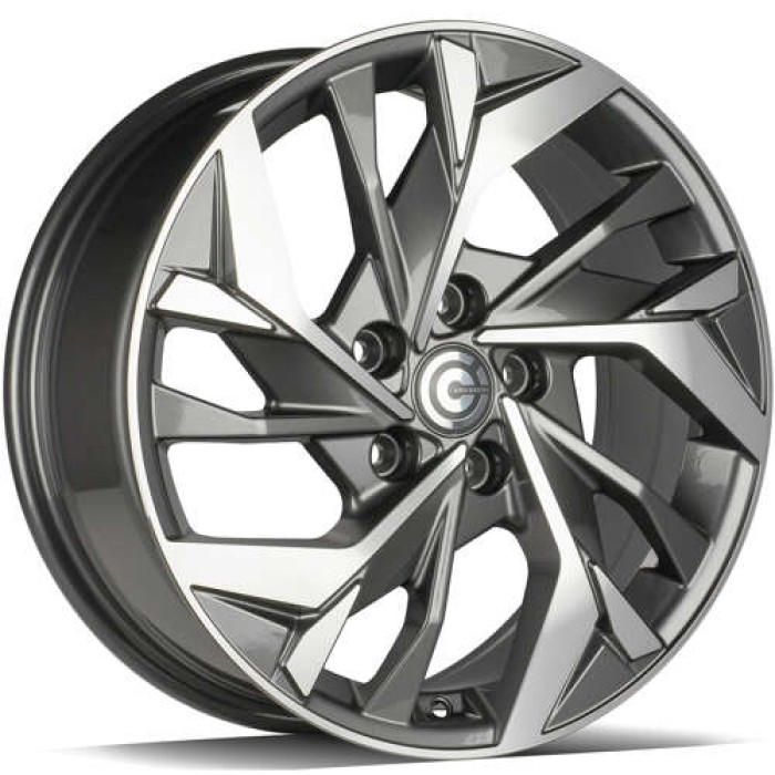 Carbonado Sonic 17 5x114.3 ET40 73,1 AFP - Anthracite Front Polished (2)