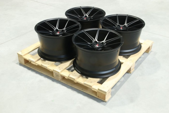 Set of JR30 19x11 ET15 5x112 Matt Black (1)