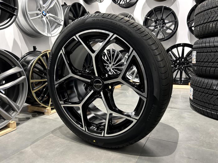 Koła letnie GMP Ultrivity 20 5x112 ET38 Audi A6 C8 Pirelli 255/40R20 (2)