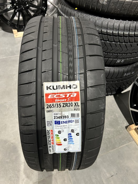 Oryginalne koła letnie 20 5x112 ET26 Audi A7 4K 265/35R20 Kumho (5)