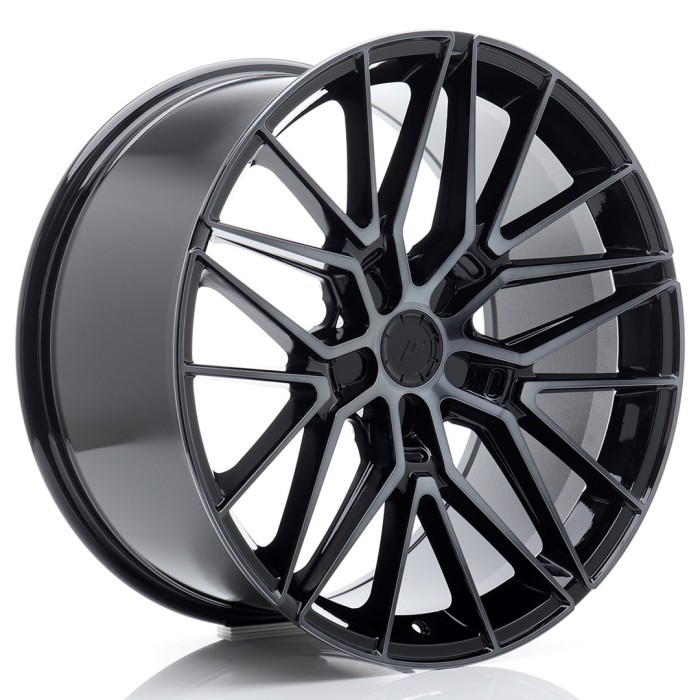 JR Wheels JR38 20x8 ET20-40 5H BLANK Black Machined w/Tinted Face (1)