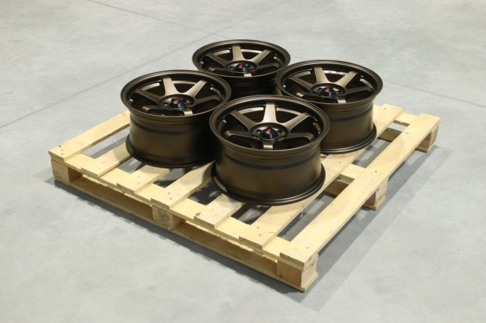 Set of JR3 16x8 ET25 4x100/108 Matt Bronze (1)