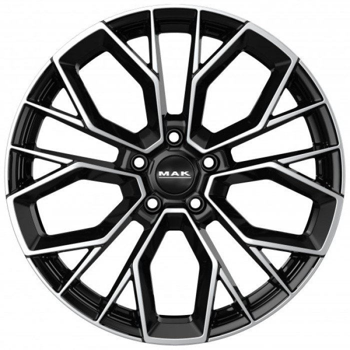 MAK STILO 8.5X21 5X114.3 ET40/76 CZARNY/POLER