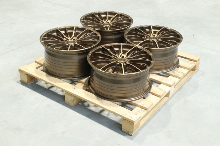 Set of CVR7 19x8,5 ET35 + 19x9,5 ET45 5x120 Brushed Bronze (1)