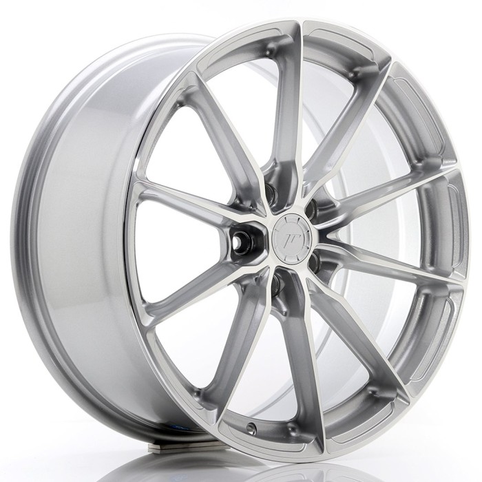 JR Wheels JR37 19x8,5 ET35 5x112 Silver Machined Face (1)