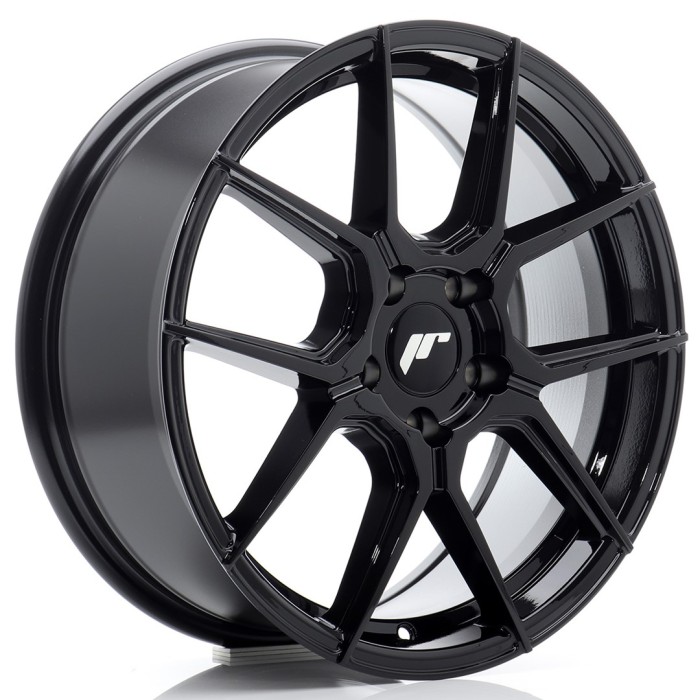 JR Wheels JR30 17x8 ET40 5x100 Gloss Black (1)