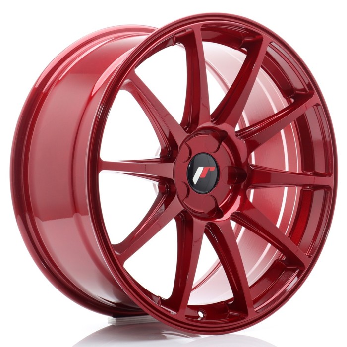 JR Wheels JR11 19x8,5 ET40 5x112 Platinum Red (1)