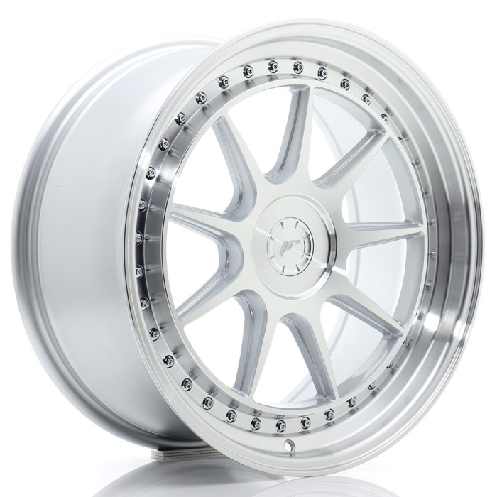 JR Wheels JR47 18x10,5 ET15-22 5H BLANK Silver Machined Face (1)