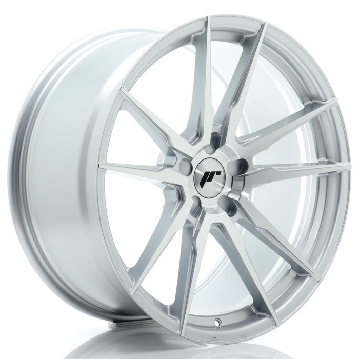 JR Wheels JR21 20x10 ET40 5x112 Silver Machined (1)