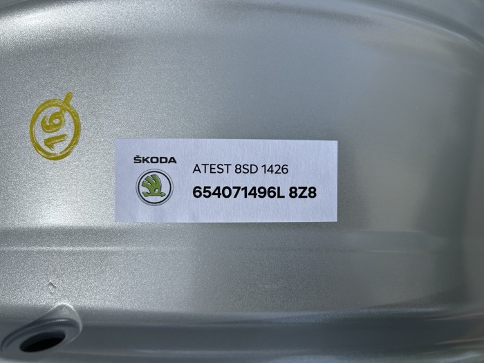 Oryginalne felgi 16 5x100 ET35 SKODA Kamiq Rapid Scala Slavia