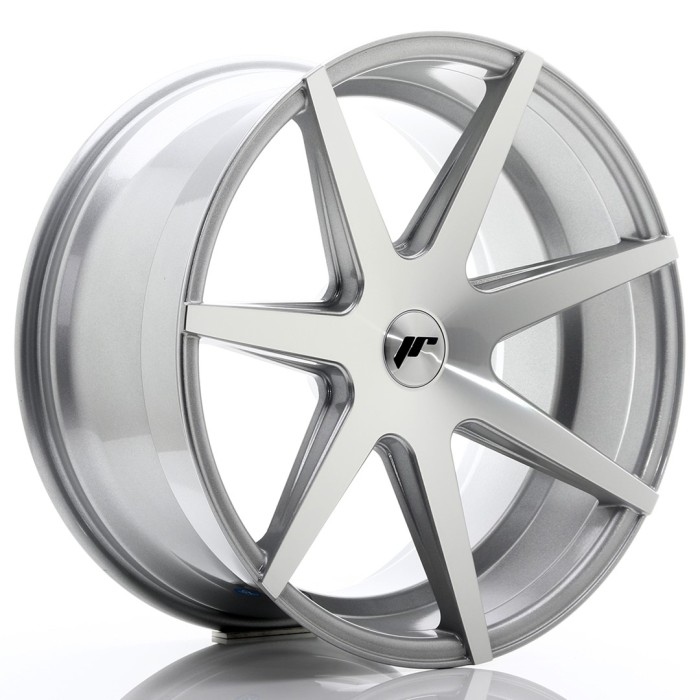 JR Wheels JR20 20x10 ET40 5x114,3 Silver Machined (1)