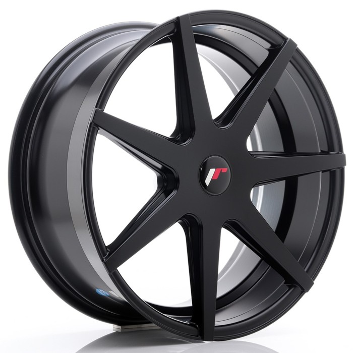 JR Wheels JR20 20x8,5 ET35 5x114,3 Matt Black (1)