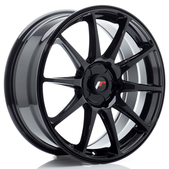 JR Wheels JR11 18x7,5 ET40 5x114,3 Gloss Black (1)