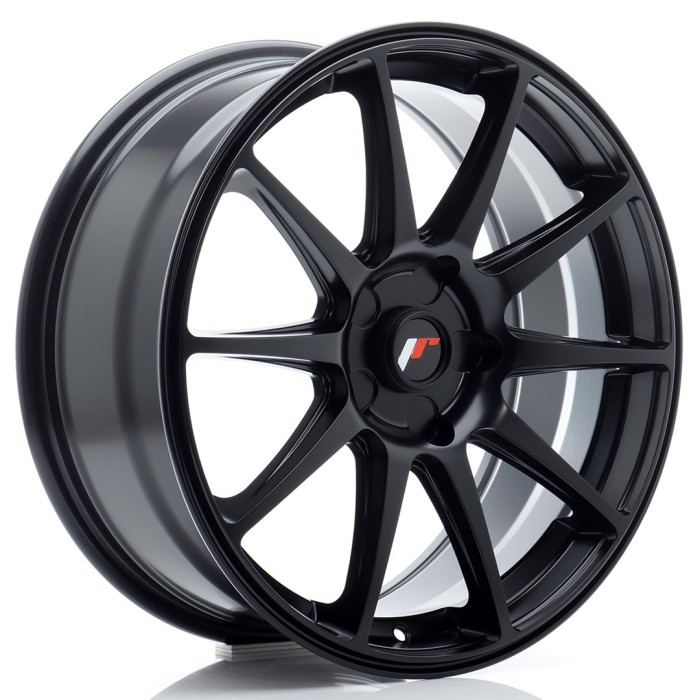 JR Wheels JR11 18x7,5 ET40 5x114,3 Matt Black (1)