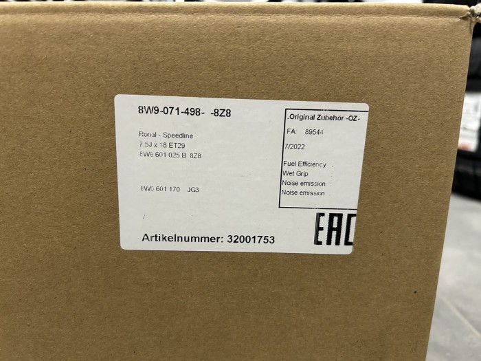 Oryginalne felgi 18 5x112 ET29  AUDI 8W9601025B (6)