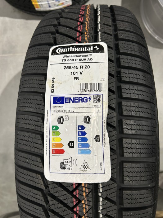 Oryginalne koła zimowe 20 5x112 ET39 Audi Q5 80A071490A 255/45R20 Continental (5)